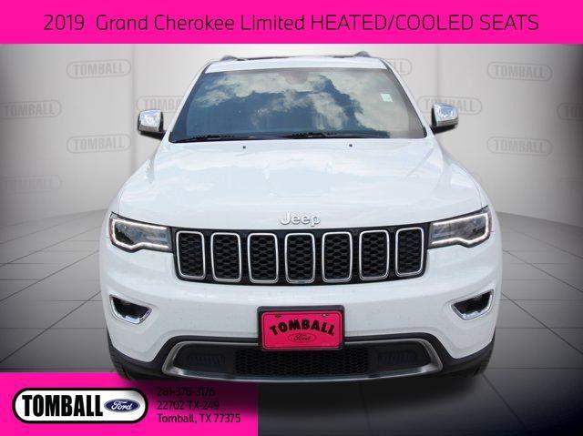 Used 2019 Jeep Grand Cherokee Limited with VIN 1C4RJEBG9KC715792 for sale in Tomball, TX