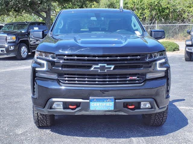 Certified 2021 Chevrolet Silverado 1500 LT Trail Boss with VIN 1GCPYFED7MZ392014 for sale in Decatur, TX