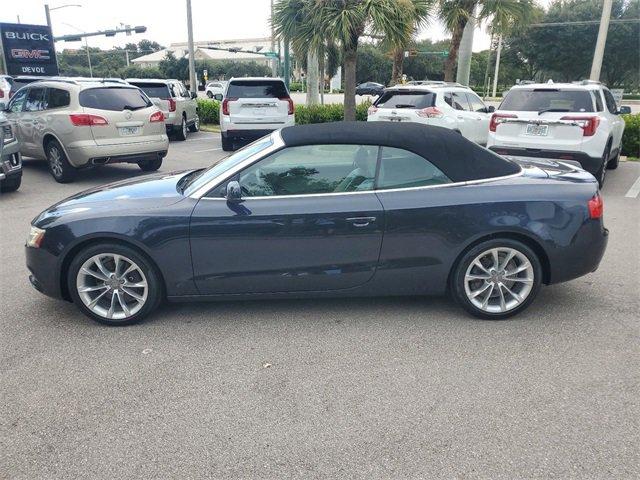 Used 2013 Audi A5 Premium with VIN WAULFAFH5DN010821 for sale in Naples, FL