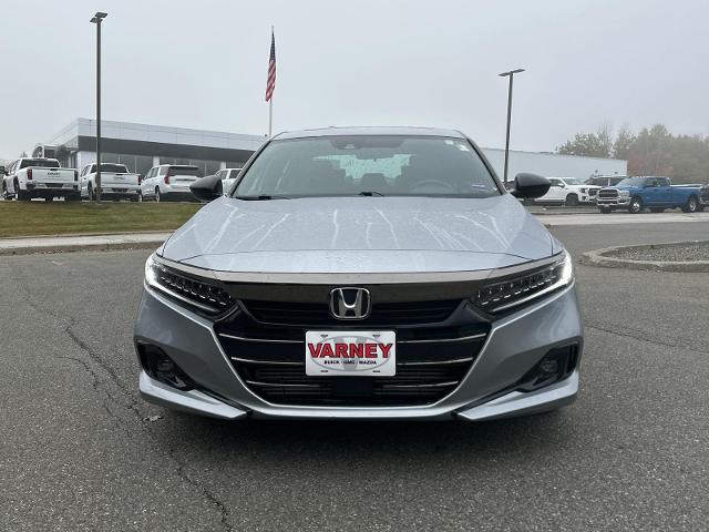 Used 2021 Honda Accord Sport with VIN 1HGCV2F35MA021214 for sale in Bangor, ME