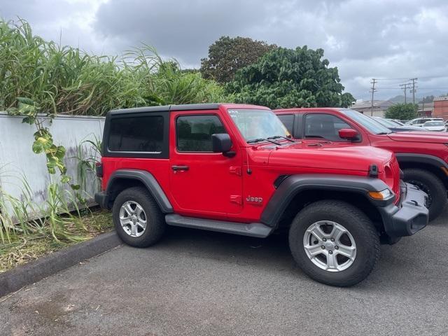 Used 2018 Jeep All-New Wrangler Sport S with VIN 1C4GJXAG1JW234680 for sale in Kaneohe, HI