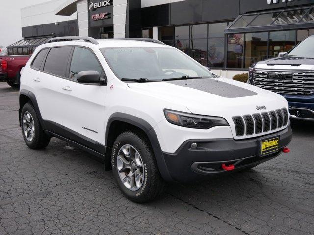 Used 2019 Jeep Cherokee Trailhawk with VIN 1C4PJMBN1KD487460 for sale in Forest Lake, MN