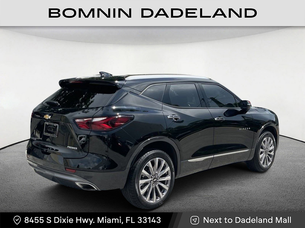 Used 2022 Chevrolet Blazer Premier with VIN 3GNKBFR45NS177940 for sale in Miami, FL