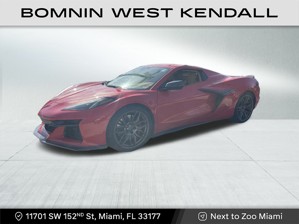 Used 2024 Chevrolet Corvette 3LZ with VIN 1G1YF3D37R5603897 for sale in Miami, FL