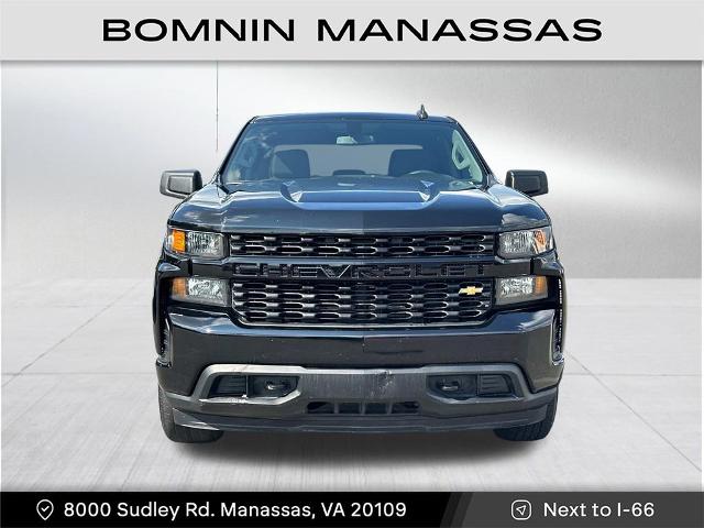 Used 2021 Chevrolet Silverado 1500 Custom with VIN 1GCPYBEK0MZ258209 for sale in Manassas, VA