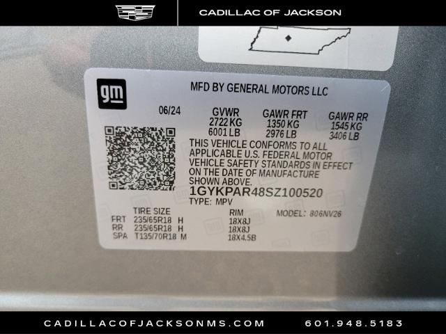 2025 Cadillac XT6 Vehicle Photo in RIDGELAND, MS 39157-4406