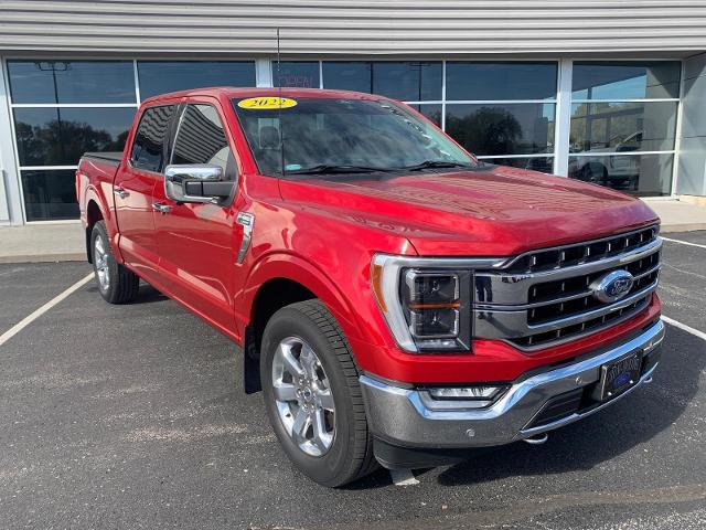 Used 2022 Ford F-150 Lariat with VIN 1FTFW1E89NKD39171 for sale in Burlington, KS