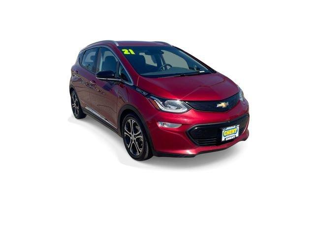 Used 2021 Chevrolet Bolt EV Premier with VIN 1G1FZ6S06M4100854 for sale in Greeley, CO