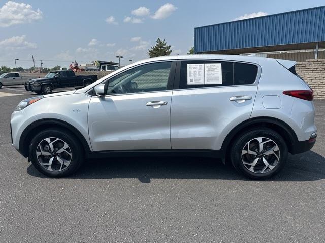 Used 2021 Kia Sportage LX with VIN KNDPMCAC4M7929120 for sale in Wichita, KS