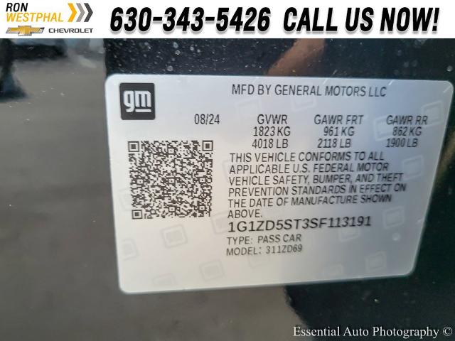 2025 Chevrolet Malibu Vehicle Photo in AURORA, IL 60503-9326