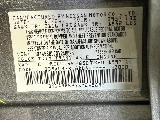 2025 Nissan Sentra Vehicle Photo in Tulsa, OK 74129