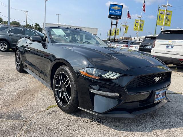 Used 2022 Ford Mustang EcoBoost with VIN 1FATP8UH0N5106889 for sale in Chicago, IL