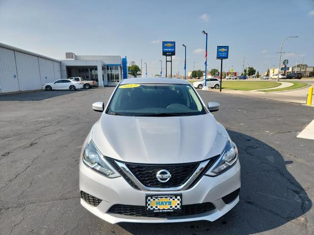 Used 2017 Nissan Sentra S with VIN 3N1AB7AP3HY295070 for sale in Hays, KS