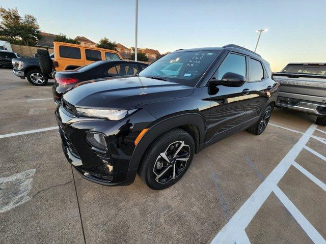 Certified 2021 Chevrolet Trailblazer RS with VIN KL79MTSL8MB053072 for sale in Grapevine, TX