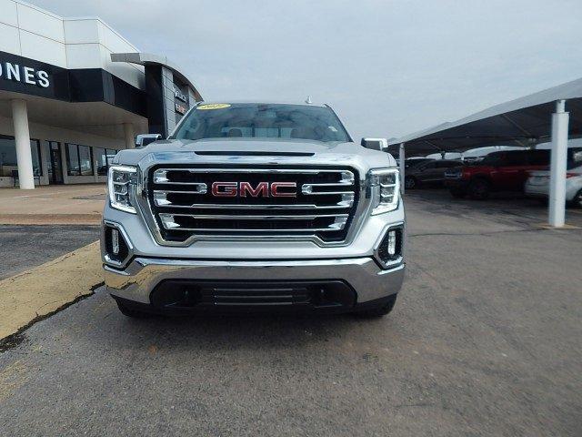 Used 2021 GMC Sierra 1500 SLT with VIN 3GTU9DED4MG233309 for sale in El Reno, OK