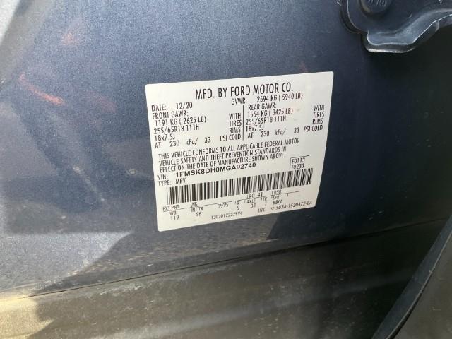 2021 Ford Explorer Vehicle Photo in Neenah, WI 54956