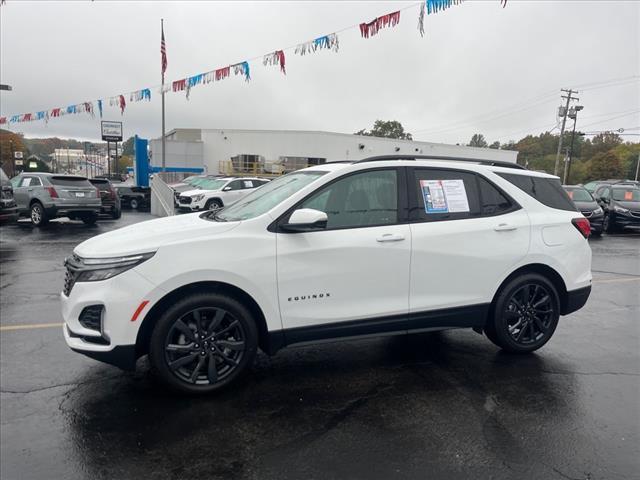 Used 2022 Chevrolet Equinox RS with VIN 3GNAXMEV5NS142346 for sale in Salem, OH