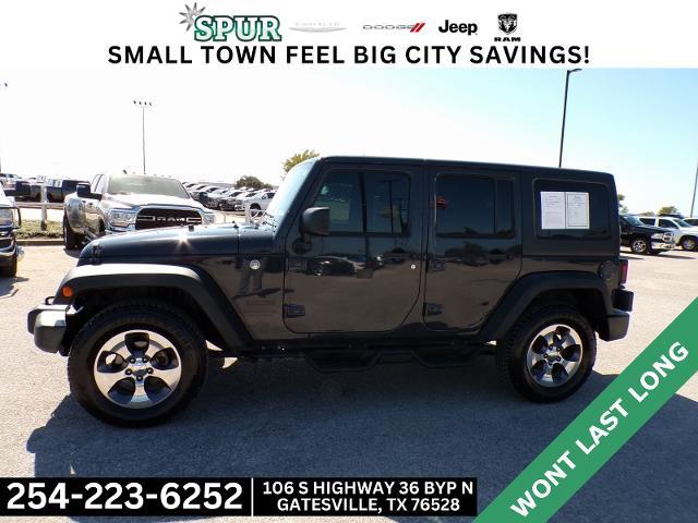 2016 Jeep Wrangler Unlimited Vehicle Photo in Gatesville, TX 76528