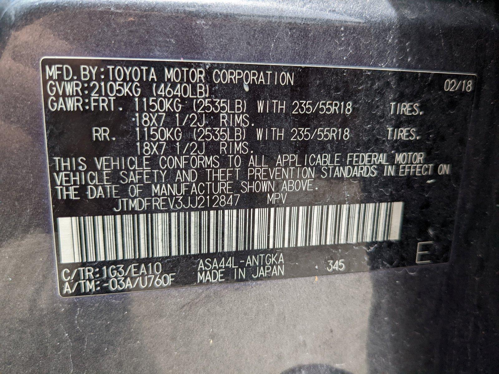 2018 Toyota RAV4 Vehicle Photo in Davie, FL 33331