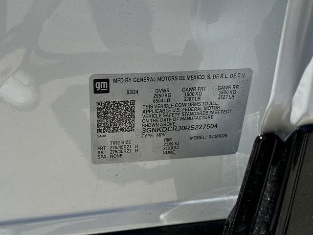 2024 Chevrolet Blazer EV Vehicle Photo in RIVERSIDE, CA 92504-4106