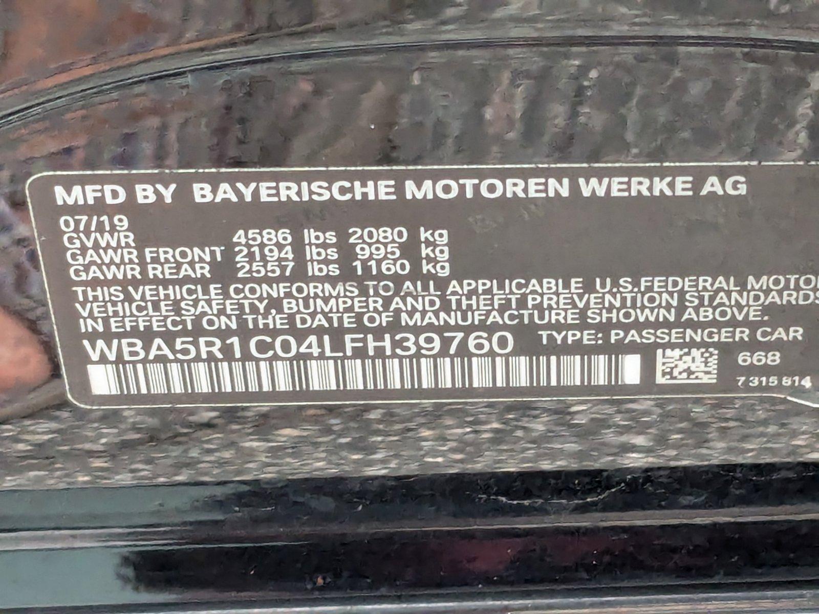 2020 BMW 330i Vehicle Photo in St. Petersburg, FL 33713