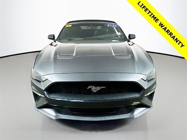 Certified 2020 Ford Mustang EcoBoost Premium with VIN 1FATP8UH3L5118998 for sale in Slidell, LA