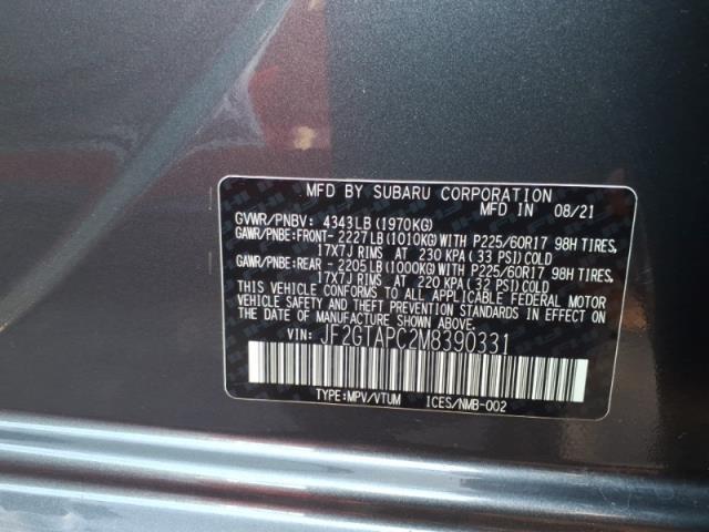 2021 Subaru Crosstrek Vehicle Photo in Green Bay, WI 54304