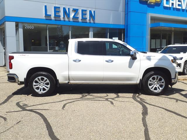 Used 2020 Chevrolet Silverado 1500 LTZ with VIN 1GCUYGED1LZ244853 for sale in Chaska, MN