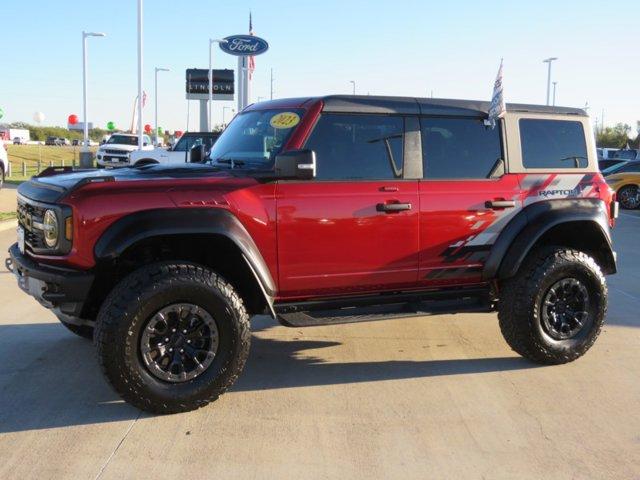 Certified 2023 Ford Bronco 4-Door Raptor with VIN 1FMEE5JR6PLB92191 for sale in Temple, TX