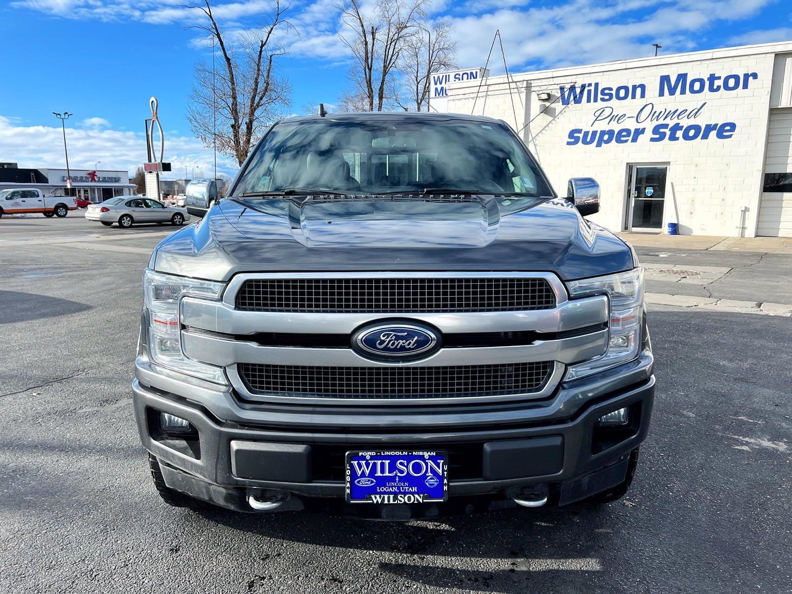 Used 2020 Ford F-150 Platinum with VIN 1FTEW1E43LFA98562 for sale in Logan, UT