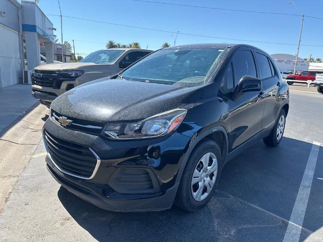 Used 2017 Chevrolet Trax LS with VIN 3GNCJKSB1HL254018 for sale in Coolidge, AZ