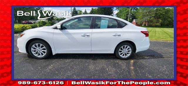 Used 2019 Nissan Sentra SV with VIN 3N1AB7AP8KY443026 for sale in Caro, MI