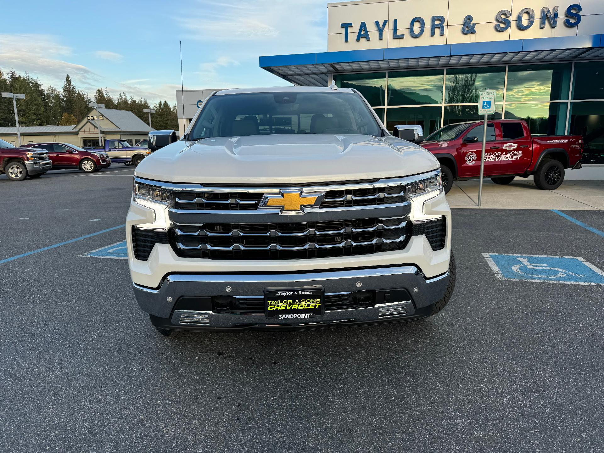 Used 2023 Chevrolet Silverado 1500 LTZ with VIN 1GCUDGE8XPZ330098 for sale in Ponderay, ID