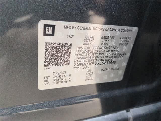 2020 Chevrolet Equinox Vehicle Photo in Corpus Christi, TX 78411