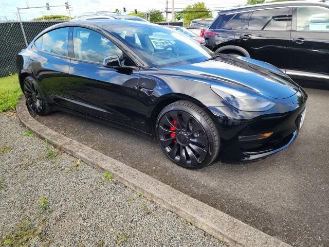 Used 2023 Tesla Model 3 Performance with VIN 5YJ3E1EC6PF507620 for sale in Kaneohe, HI