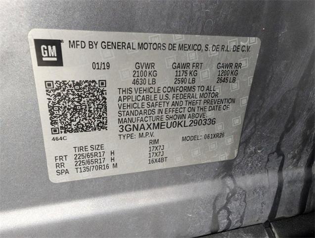 2019 Chevrolet Equinox Vehicle Photo in ENGLEWOOD, CO 80113-6708