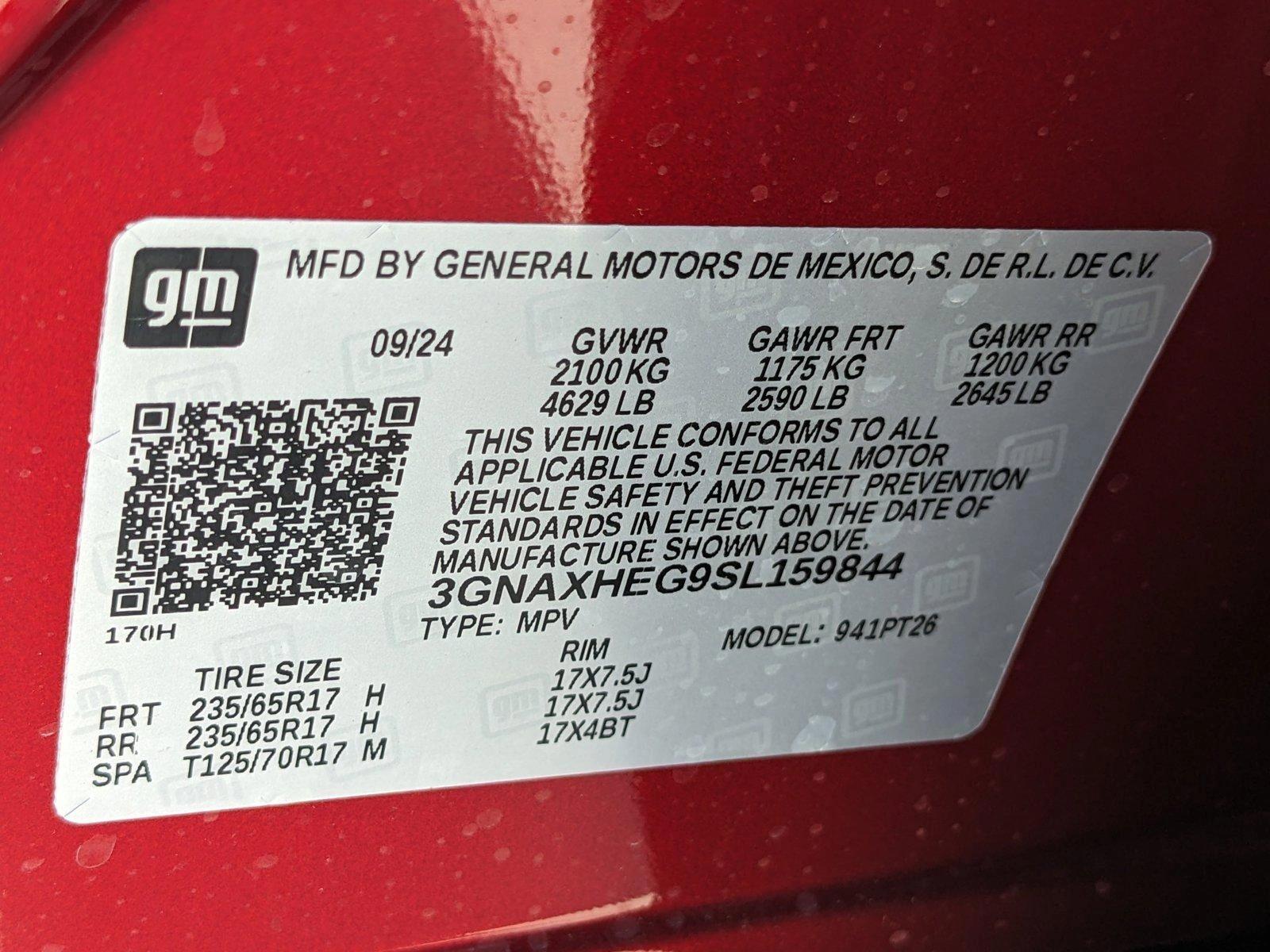 2025 Chevrolet Equinox Vehicle Photo in MIAMI, FL 33172-3015