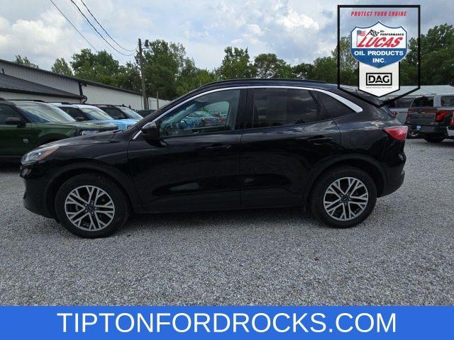 Used 2021 Ford Escape SEL with VIN 1FMCU9H64MUA72327 for sale in Tipton, IN