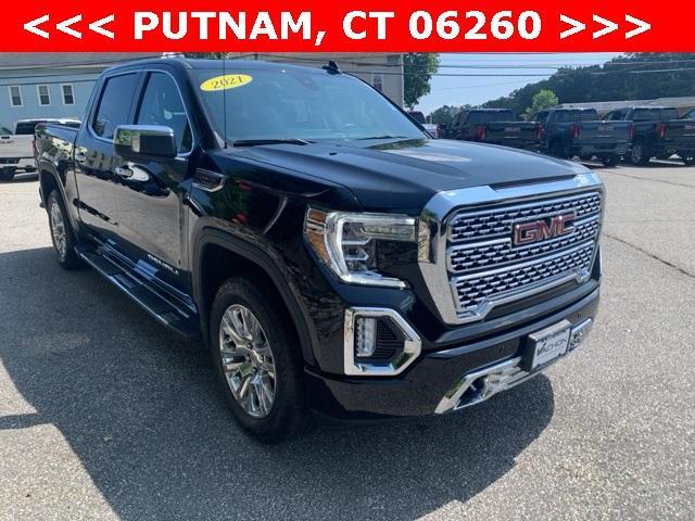 Certified 2021 GMC Sierra 1500 Denali Denali with VIN 3GTU9FELXMG421383 for sale in Brooklyn, CT