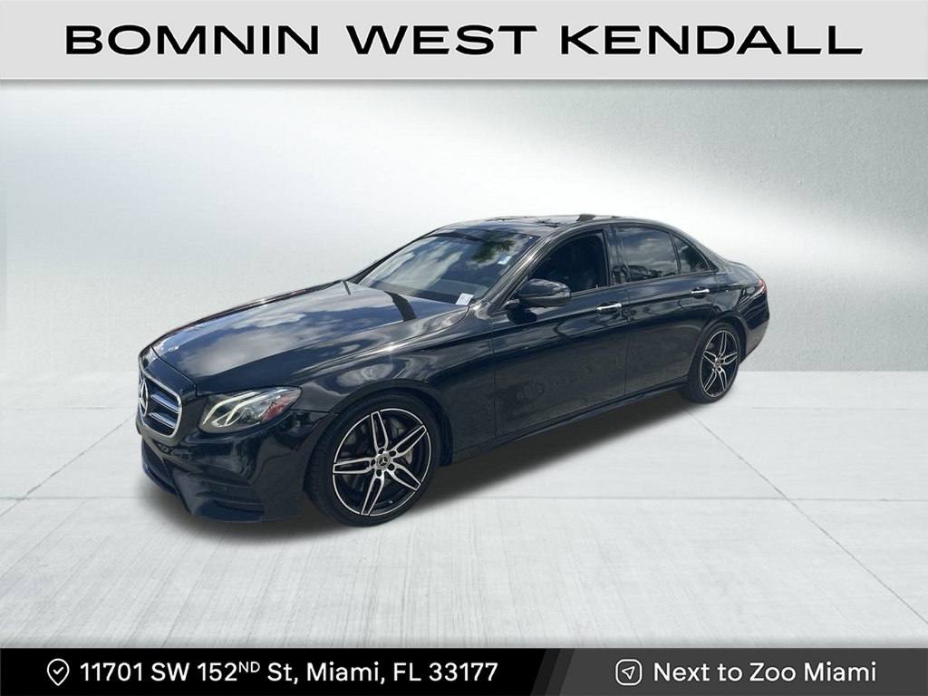 Used 2019 Mercedes-Benz E-Class E300 with VIN WDDZF4JB9KA586634 for sale in Miami, FL