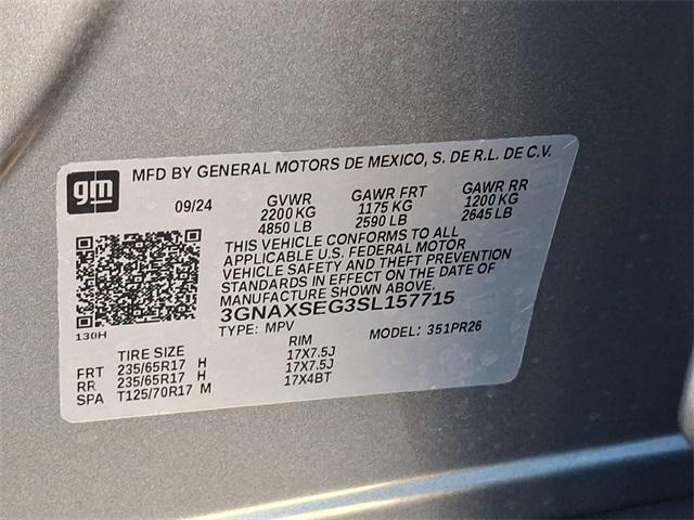 2025 Chevrolet Equinox Vehicle Photo in SEAFORD, DE 19973-8463