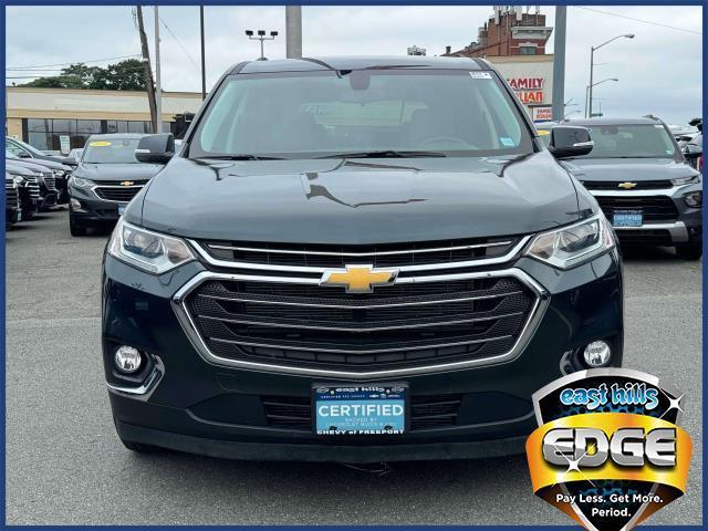 Certified 2021 Chevrolet Traverse 3LT with VIN 1GNEVHKW0MJ243094 for sale in Freeport, NY