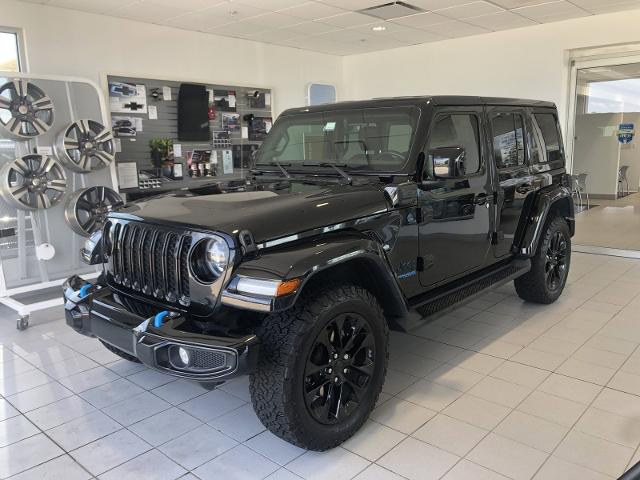 Used 2021 Jeep Wrangler Unlimited High Altitude 4XE with VIN 1C4JJXP64MW643233 for sale in Morton, IL