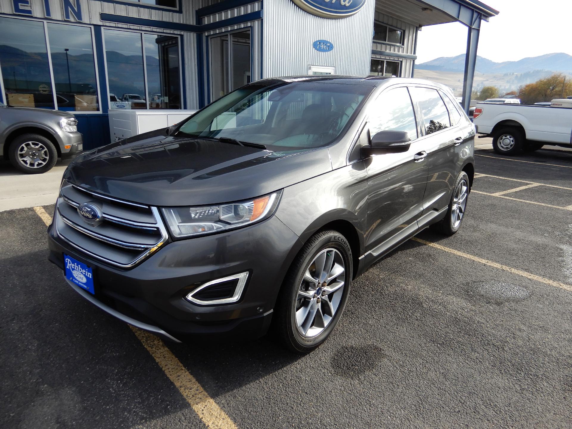 Used 2016 Ford Edge Titanium with VIN 2FMPK4K87GBB14150 for sale in Plains, MT