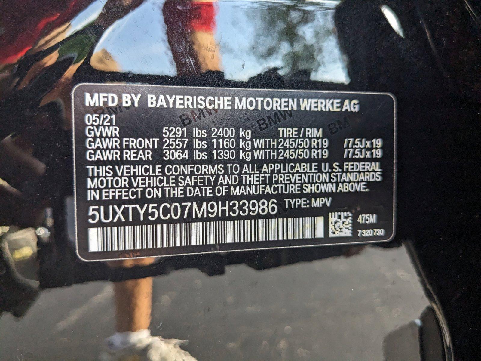 2021 BMW X3 xDrive30i Vehicle Photo in Sanford, FL 32771