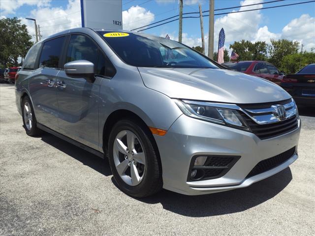 Used 2018 Honda Odyssey EX-L with VIN 5FNRL6H71JB065400 for sale in Cocoa, FL