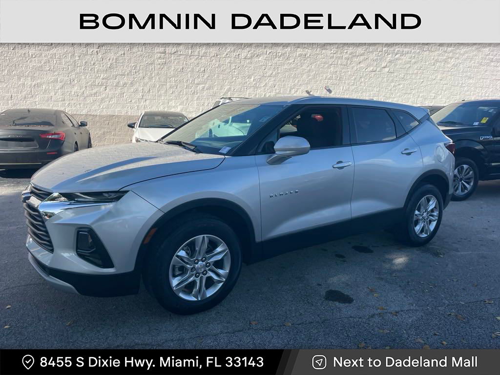 Used 2021 Chevrolet Blazer 1LT with VIN 3GNKBBRA1MS582755 for sale in Miami, FL