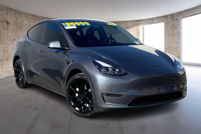 Used 2023 Tesla Model Y Long Range with VIN 7SAYGDEE1PF910975 for sale in Las Vegas, NV