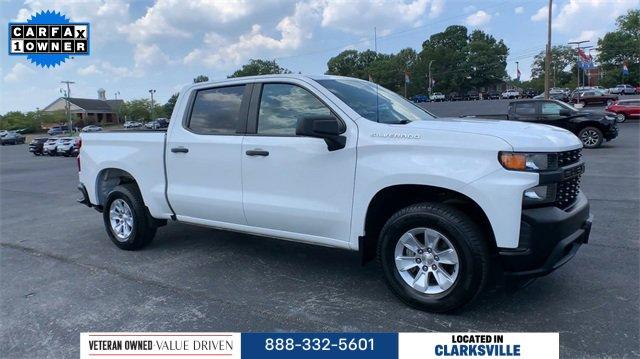 Used 2020 Chevrolet Silverado 1500 Work Truck with VIN 1GCPWAEF1LZ167063 for sale in Clarksville, TN