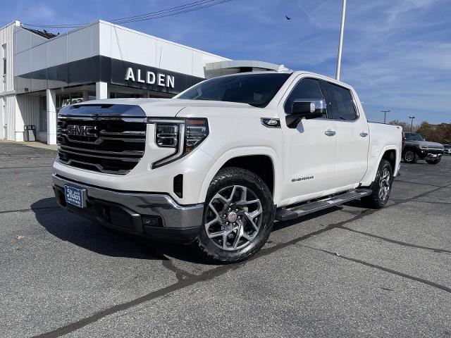 Used 2023 GMC Sierra 1500 SLT with VIN 3GTUUDED4PG342291 for sale in Fairhaven, MA